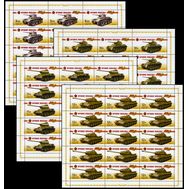  2010. 1404-1407. К 65-летию Победы в Великой Отечественной войне 1941-1945 гг. Оружие победы. Бронетанковая техника. 4 листа, фото 1 