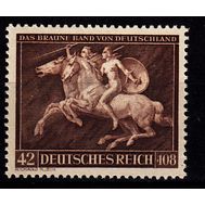  1941. Германия. Рейх. 780. Скачки. Коричневая лента, фото 1 