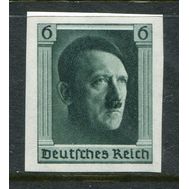  1937. Германия. Рейх. 647. 48 день рождения Адольфа Гитлера (без перфорации), фото 1 