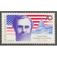  1976. Германия. ФРГ. 895. Флаг США. 1 Марка. MNH., фото 1 