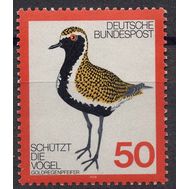  1976. Германия. ФРГ. 901 Фауна. Птицы. 1 Марка. MNH., фото 1 
