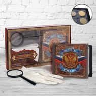  Набор нумизмата «Монеты России» (с лупой), фото 1 