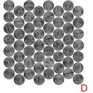  Набор 56 монет-квотеров «Штаты и территории США» 1999-2009 D, фото 1 