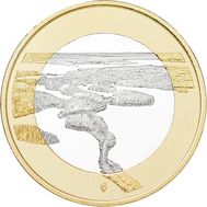  5 евро 2018 «Природный заповедник Пункахарью» Финляндия, фото 1 