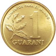  1 гуарани 1993 Парагвай, фото 1 