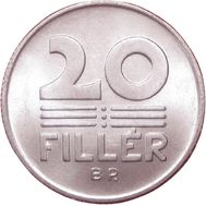  20 филлеров 1972 Венгрия, фото 1 