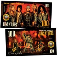  100 рублей «Guns N' Roses», фото 1 