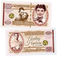  50 франков «Одри Хепберн. Римские каникулы», фото 1 