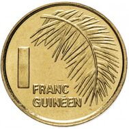  1 франк 1985 Гвинея, фото 1 