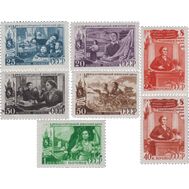  1949. СССР. 1278-1284. Международный женский день 8 марта. 7 марок, фото 1 