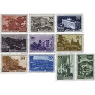 1947. СССР. 1101-1110. Курорты СССР. 10 марок, фото 1 