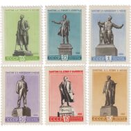  1959. СССР. 2234-2239. Скульптурные памятники СССР. 6 марок, фото 1 