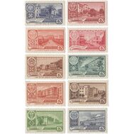  1960. СССР. 2340-2349. Столицы автономных советских социалистических республик. 10 марок, фото 1 