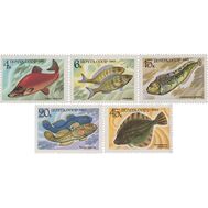  1983. СССР. 5346-5350. Промысловые рыбы. 5 марок, фото 1 