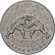  200 тенге 2025 «Курес (казахская борьба)» Казахстан, фото 1 