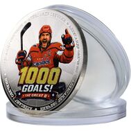  25 рублей «Александр Овечкин. 1000 гол», фото 1 