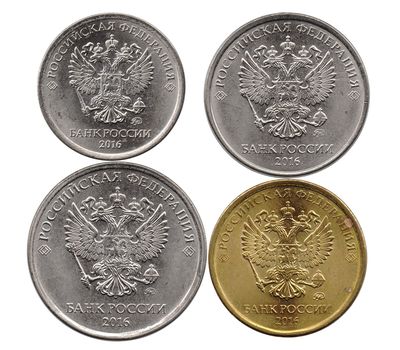  Комплект разменных монет России 2016 г. (4 монеты), фото 2 
