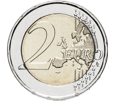  Монета 2 евро 2018 «Союз островов Додеканес с Грецией» Греция, фото 2 