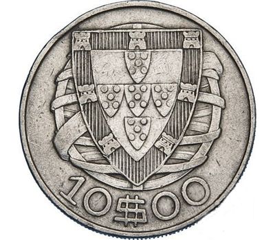  Монета 10 эскудо 1937 Португалия (копия), фото 2 