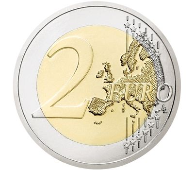  Монета 2 евро 2018 «100 лет Австрийской Республике» Австрия, фото 2 