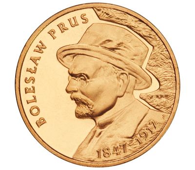  Монета 2 злотых 2012 «Болеслав Прус (1847-1912)» Польша, фото 1 