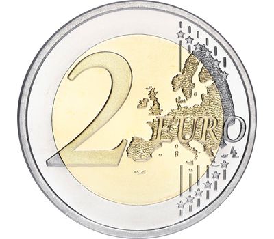  Монета 2 евро 2018 «Национальный парк Коли» Финляндия, фото 2 