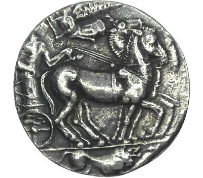  Монета статер 255 до н.э. Карфаген (копия), фото 2 