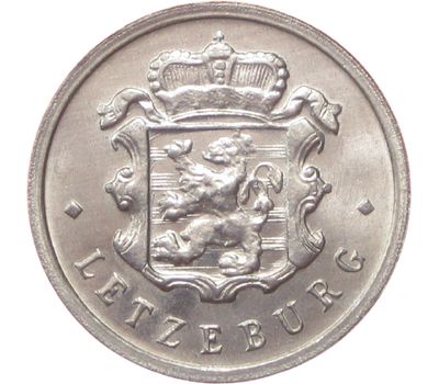  Монета 25 сантимов 1963 Люксембург, фото 2 
