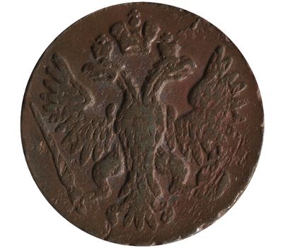  Монета денга 1751 Елизавета Петровна F, фото 2 