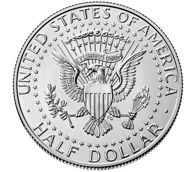  Монета 50 центов 2021 «Джон Кеннеди» США D, фото 2 