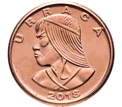  Монета 1 сентесимо 2018 Панама, фото 1 