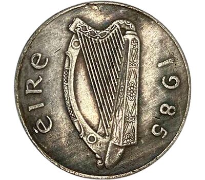  Монета 20 пенсов 1985 Ирландия (копия), фото 2 
