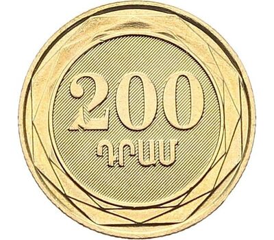  Монета 200 драм 2014 «Бук Восточный» Армения, фото 2 