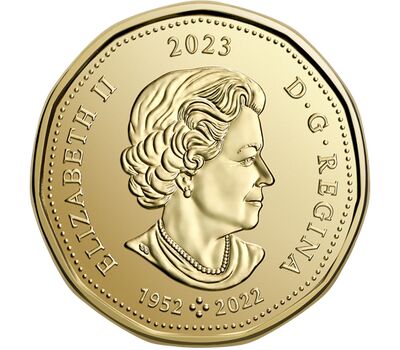  Монета 1 доллар 2023 «Элси МакГилл» Канада, фото 2 