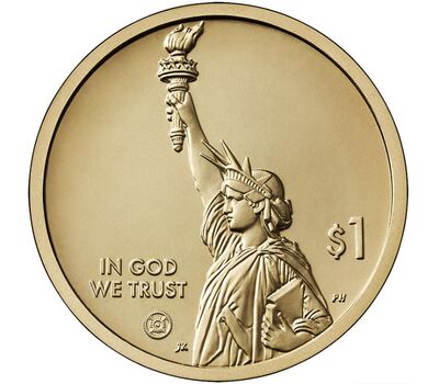  Монета 1 доллар 2024 «Стальной плуг. Иллинойс» D (Американские инновации), фото 3 