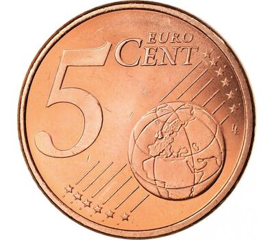  Монета 5 евроцентов 2014 Испания, фото 2 