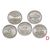  Набор 5 монет «200 лет экспедиции Льюиса и Кларка» 2004-2005 США D, фото 1 