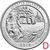  Монета 25 центов 2018 «Национальные озёрные побережья островов Апостол» (42-ой нац. парк США) D, фото 1 