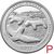  Монета 25 центов 2017 «Эффиджи-Маундз» (36-ой нац. парк США) P, фото 1 