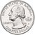  Монета 25 центов 2013 «Национальный парк Грейт-Бейсин» (18-й нац. парк США) D, фото 2 