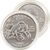  Капсула для монет 24 мм для 25 центов США: Парки, Штаты, Женщины (внешний 31 мм), фото 4 