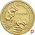  Монета 1 доллар 2017 «Письменность Чероки, Секвойя» США P (Сакагавея), фото 1 