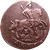  Монета денга 1791 КМ Екатерина II F, фото 2 