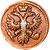  Монета денга 1735 Анна Иоанновна F, фото 2 