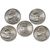  Набор 5 монет «200 лет экспедиции Льюиса и Кларка» 2004-2005 США (дворы P+D), фото 2 