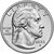  Монета 25 центов 2022 «Анна Мэй Вонг» (Выдающиеся женщины США) D, фото 2 