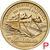  Монета 1 доллар 2023 «Лодка Хиггинса. Луизиана» P (Американские инновации), фото 1 