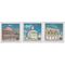  1993. 121-123. Архитектура Московского Кремля. 3 марки, фото 1 